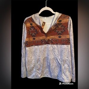 Cute top with western detail